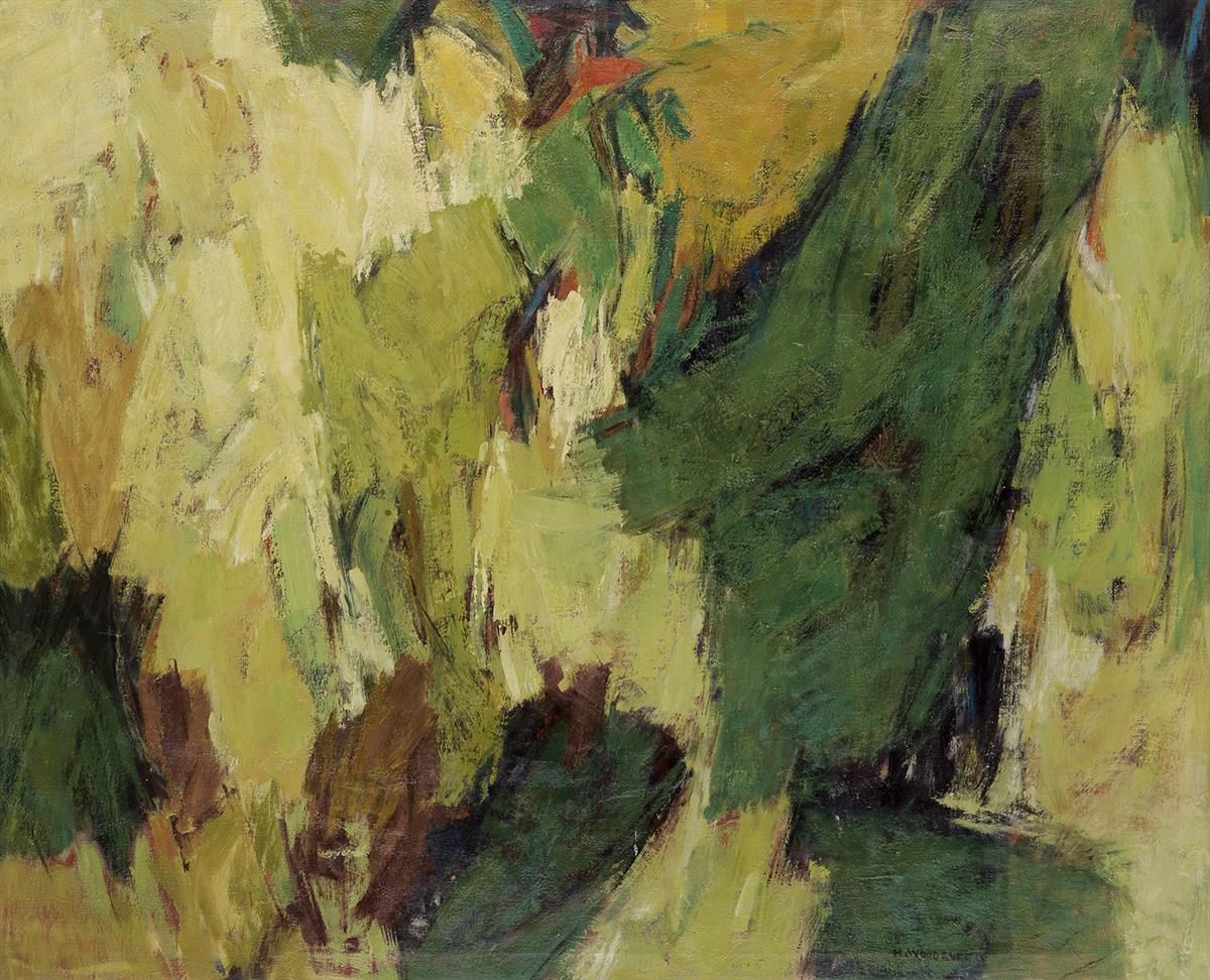 HALE WOODRUFF (1900 - 1980) Landscape No. 2.
